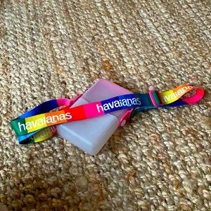 Havaianas crossbody transparent street bag waterproof